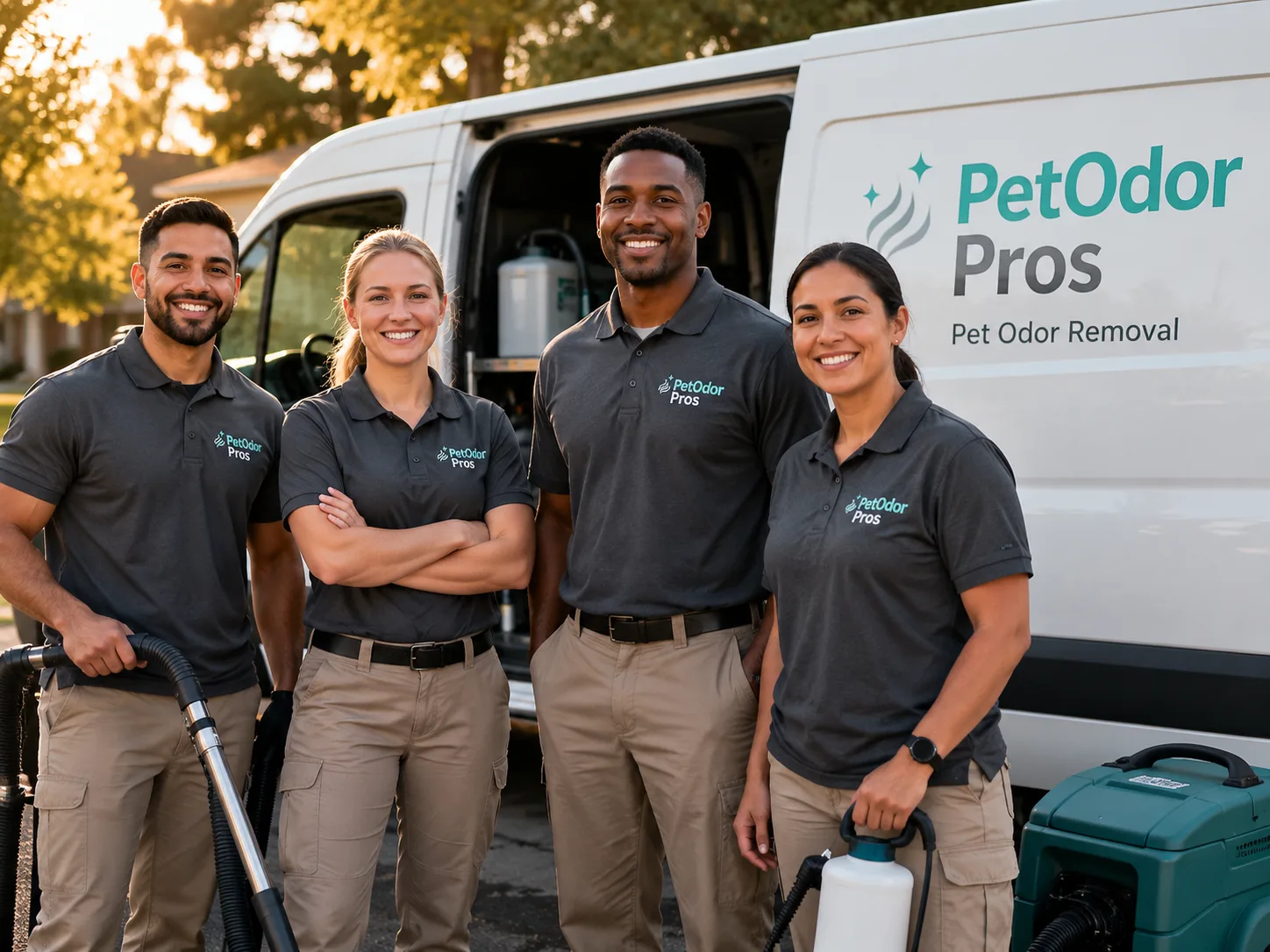Pet Odor Removal team serving Clute, TX
